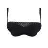 Antigel Boudoir De Filles Women's Tressage Strapless Bra In Black
