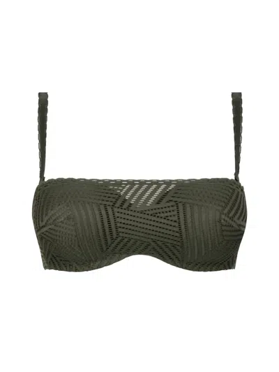 Antigel Boudoir De Filles Women's Tressage Strapless Bra In Eclat In Multi
