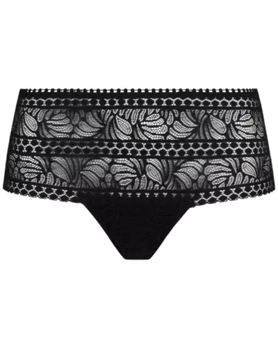 Antigel Boudoir De Filles Womens Atelier Seduction Boyshorts In Noir In Black
