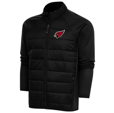 Antigua Black Arizona Cardinals Altitude Full-zip Jacket