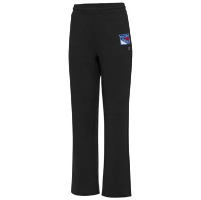 Antigua Black New York Rangers Victory Sweatpants