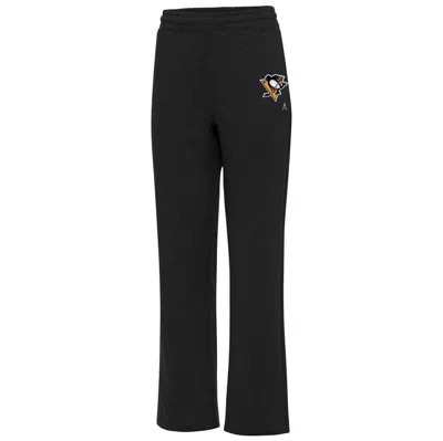 Antigua Black Pittsburgh Penguins Victory Sweatpants