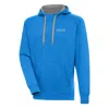 ANTIGUA ANTIGUA  BLUE EMORY EAGLES VICTORY PULLOVER HOODIE
