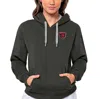ANTIGUA ANTIGUA CHARCOAL CHICAGO BEARS VICTORY PULLOVER HOODIE