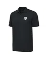 Antigua Charcoal Texas A M Aggies Tribute Polo In Charcoal