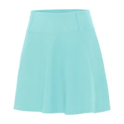 Antigua Chip Womens Golf Mid Rise Moisture Wicking Skort In Blue