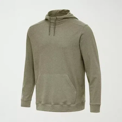 Antigua Cloud Mens Long Sleeve Fleece Active Hoodie In Green
