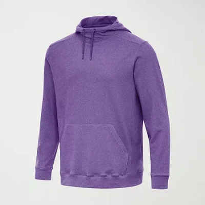 Antigua Cloud Mens Long Sleeve Fleece Active Hoodie In Purple