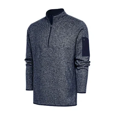 Antigua Fortune 1/4 Zip Mens Lightweight Track Jacket In Multi