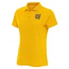 ANTIGUA ANTIGUA GOLD KENNESAW STATE OWLS LEGACY DIGITAL THERMAL PIQUE POLO