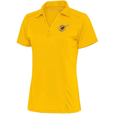 Antigua Gold San Diego Padres Cooperstown Tribute Polo In Yellow