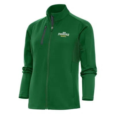 Antigua Green San Francisco Dons Generation Full-zip Jacket
