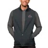 ANTIGUA ANTIGUA HEATHER CHARCOAL NEW MEXICO STATE AGGIES COURSE FULL-ZIP VEST