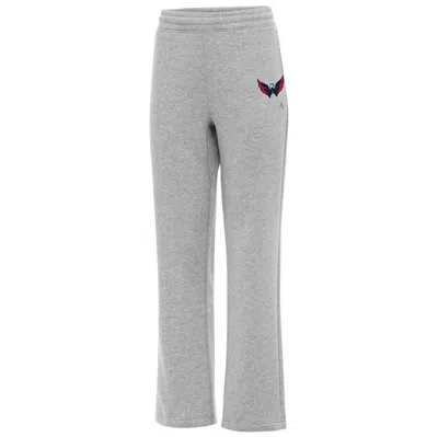 Antigua Heather Gray Washington Capitals Victory Sweatpants