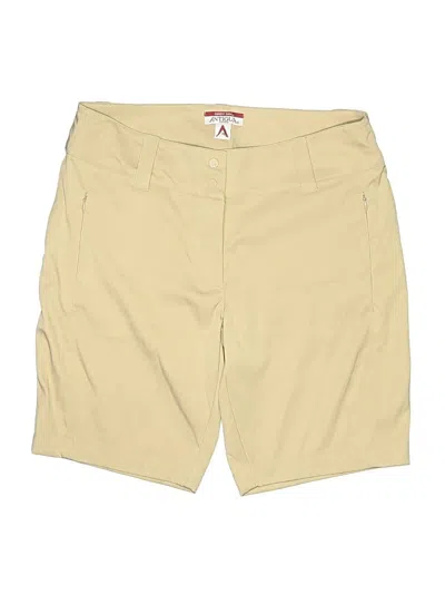 Pre-owned Antigua Khaki Shorts In Gold