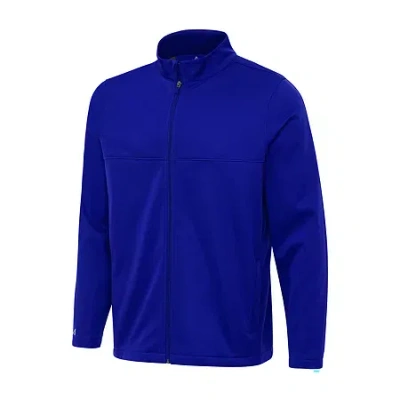 Antigua Links 2 Golf Mens Midweight Track Jacket In Blue