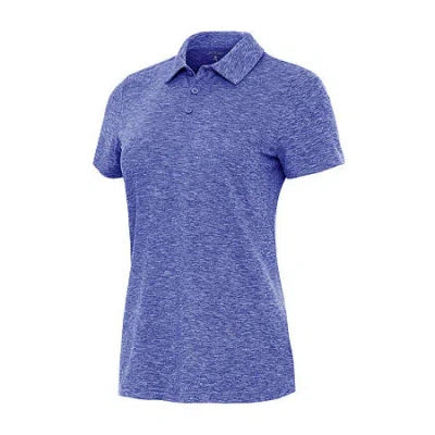 Antigua Matter Womens Golf Short Sleeve Polo Shirt In Blue