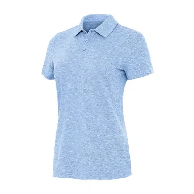 Antigua Matter Womens Golf Short Sleeve Polo Shirt In Blue
