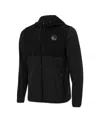 Antigua Men's Black Golden State Warriors Sway Full-zip Hoodie Jacket In Black