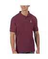 Antigua Men's Garnet Florida State Seminoles Legacy Pique Polo In Garnet