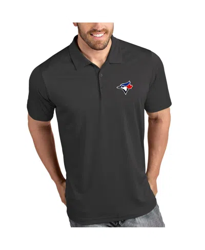 Antigua Men's Gray Toronto Blue Jays Tribute Polo