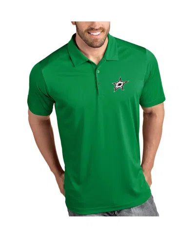 Antigua Men's Green Dallas Stars Tribute Polo Shirt