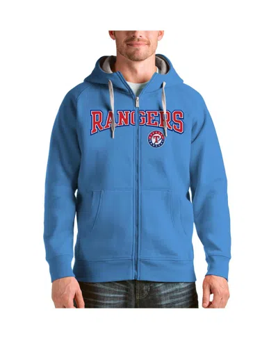 Antigua Men's Light Blue St. Louis Cardinals Team Logo Victory Full-zip Hoodie