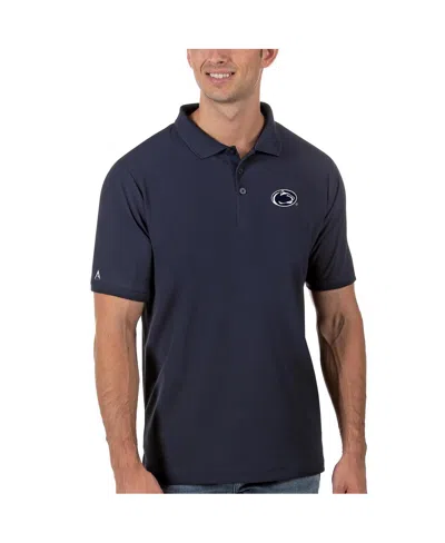 Antigua Men's Navy Penn State Nittany Lions Legacy Pique Polo