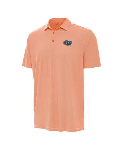 Antigua Men's Orange Florida Gators Twine Polo Shirt