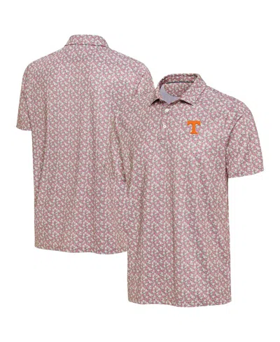 Antigua Pink Tennessee Volunteers Desert Dry Dogwood Polo
