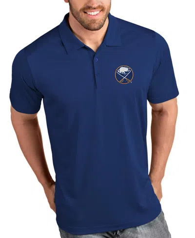 Antigua Men's Royal Buffalo Sabres Tribute Polo Shirt In Blue