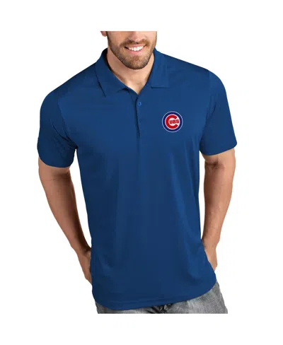Antigua Men's Royal Chicago Cubs Tribute Polo