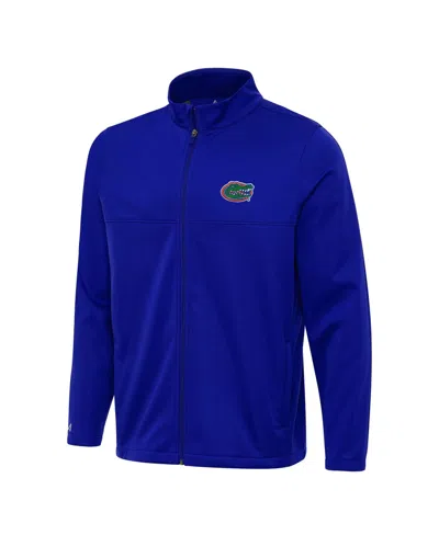 Antigua Men's Royal Florida Gators Links 2 Full-zip Golf Jacket