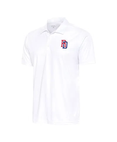Antigua Men's White Dominican Republic Baseball 2023 World Baseball Classic Tribute Polo