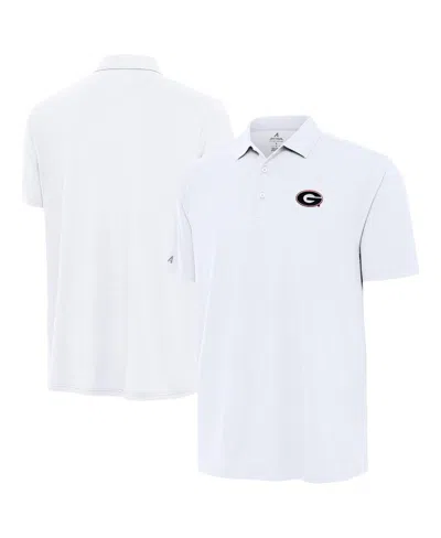 Antigua White Georgia Bulldogs Era Polo
