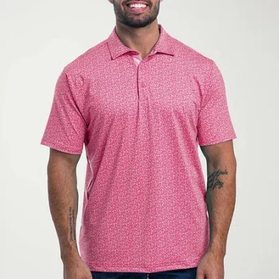 Antigua Mens Regular Fit Short Sleeve Polo Shirt In Multi