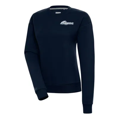 Antigua Navy Columbus Clippers Victory Pullover Sweatshirt