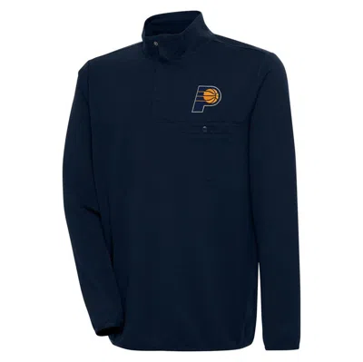 Antigua Navy Indiana Pacers Steamer Quarter-snap Pullover Top