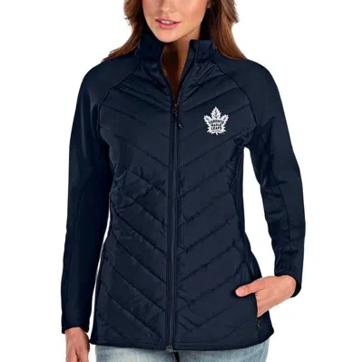 Antigua Navy Toronto Maple Leafs Altitude Full-zip Jacket In Blue
