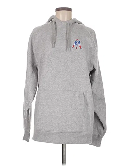 Pre-owned Antigua Pullover Hoodie In Gray