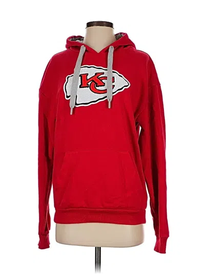 Pre-owned Antigua Pullover Hoodie In Red