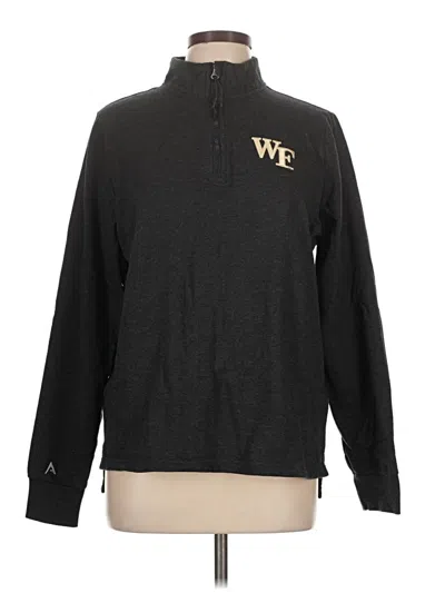 Pre-owned Antigua Pullover Sweater In Black