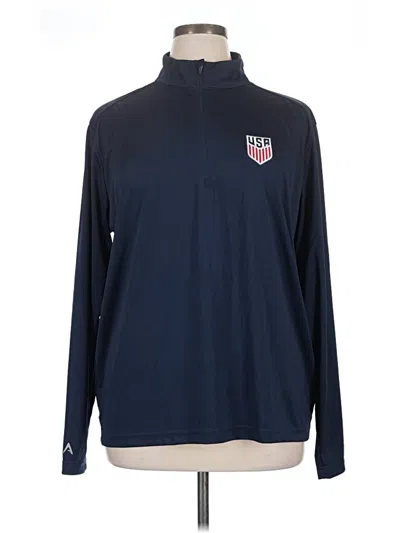 Pre-owned Antigua Pullover Sweater In Blue