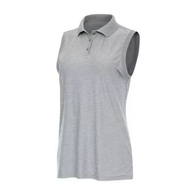 Antigua Recap Womens Golf Sleeveless Polo Shirt In Multi