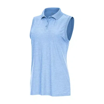 Antigua Recap Womens Golf Sleeveless Polo Shirt In Multi