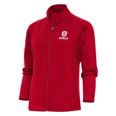 Antigua Red Bradley Braves Generation Digital Thermal Full-zip Jacket
