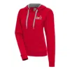 ANTIGUA ANTIGUA  RED PALM BEACH CARDINALS VICTORY PULLOVER HOODIE