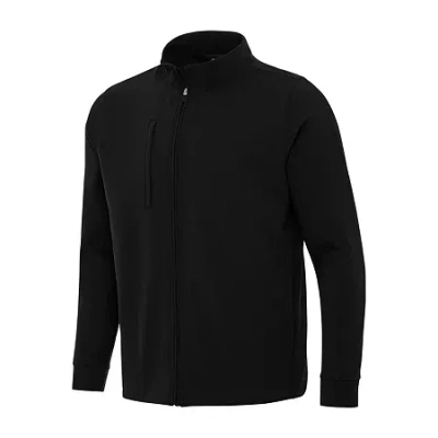 Antigua Regard Mens Midweight Track Jacket In Black