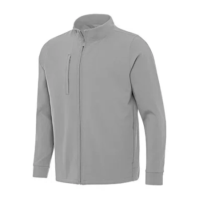 Antigua Regard Mens Midweight Track Jacket In Gray