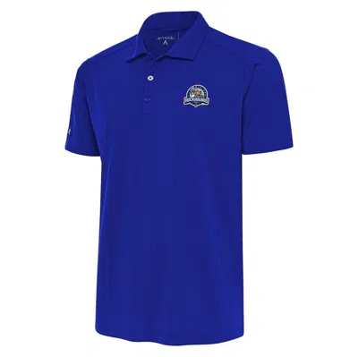 Antigua Royal Midland Rockhounds Big & Tall Tribute Polo In Blue